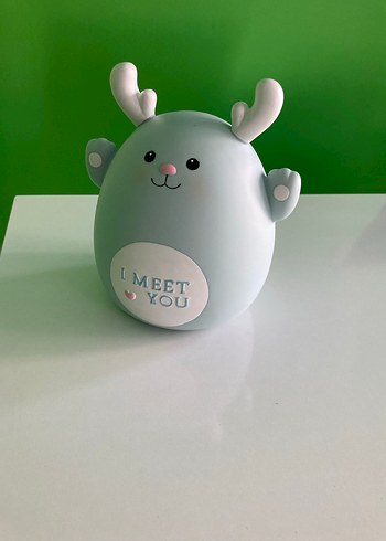 Tyenaza Marka  Geyik Kumbara-Pastel Mavi - Görsel 4