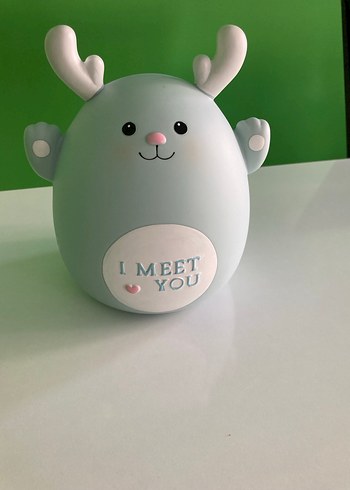 Tyenaza Marka  Geyik Kumbara-Pastel Mavi - Görsel 5