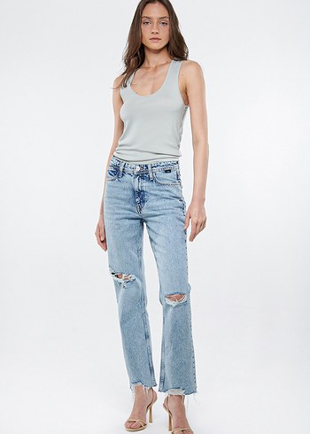 Mavi New York Lt Ripped Vintage 90'S Kadın Jean 23/26 - Görsel 6