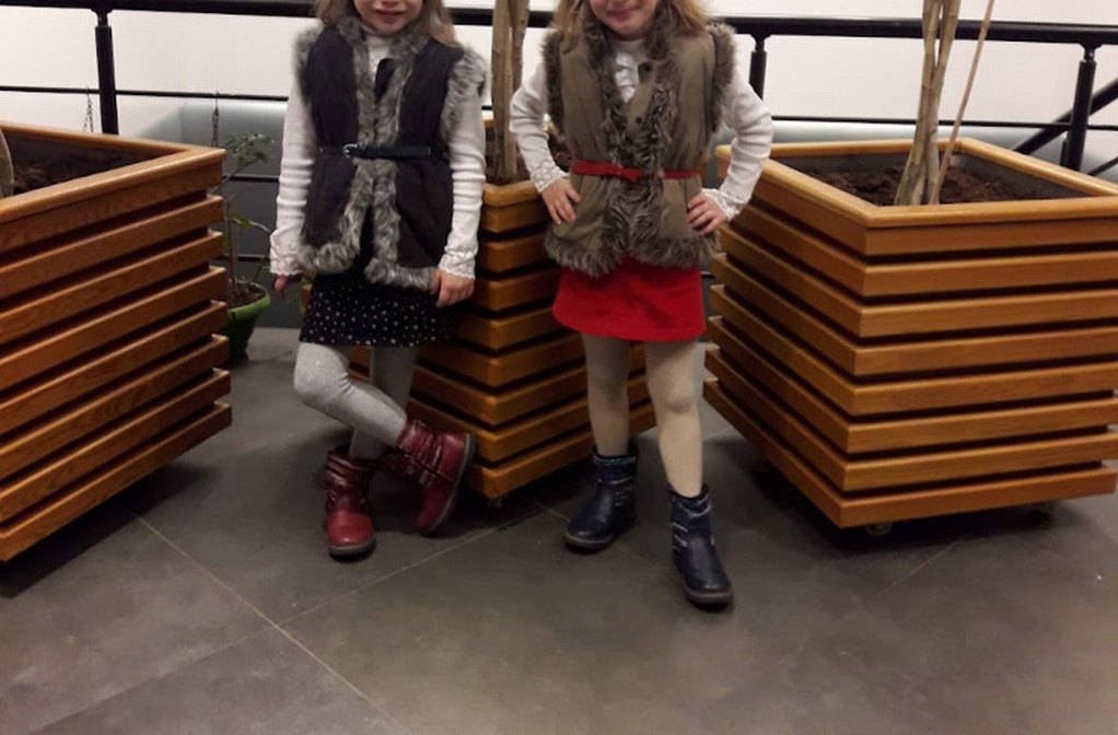 Kız Çocuk Tüylü Kahverengi Suet Yelek-5/6 Yaş - Görsel 5