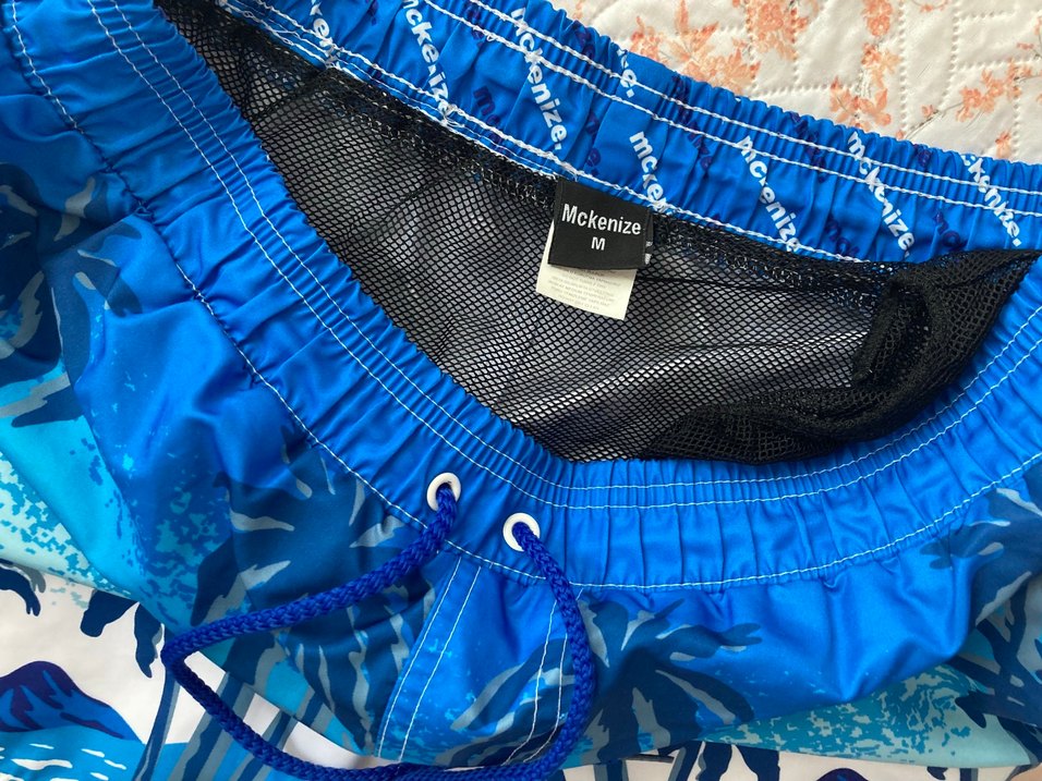 McKenzie Sunset Palmiyeli Deniz Şortu-M - Görsel 5