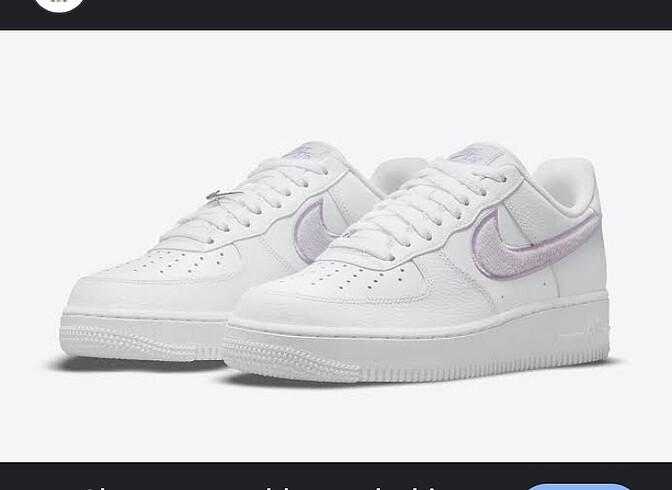 Nike Air Force 1 '07 Next Nature White Kadın Sneakers -36 (Çok a