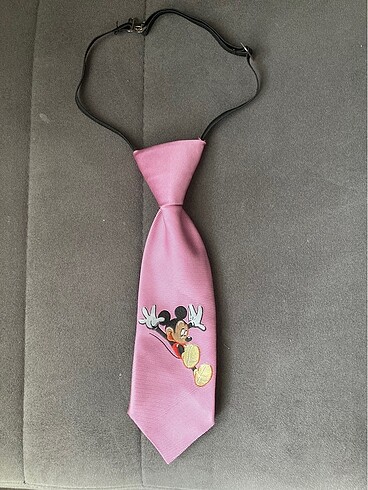 Lisanslı Pembe Erkek Çocuk Kravatı 24 cm