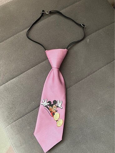 Diğer Lisanslı Pembe Erkek Çocuk Kravatı 24 cm
