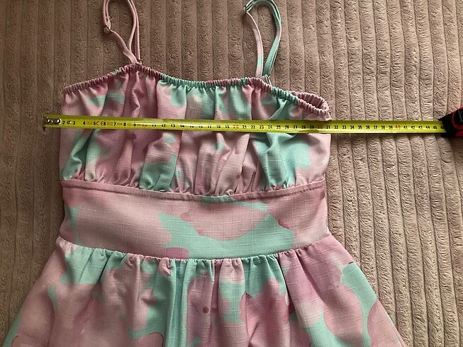 TrendyolMilla Sırt Detaylı Askılı Pembe Elbise -34 - Görsel 7