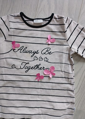 Kız Çocuk Düğmeli Dar Kesim Tayt - Görsel 8