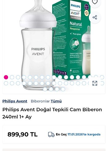 Avent 240 ml cam biberon - Görsel 7
