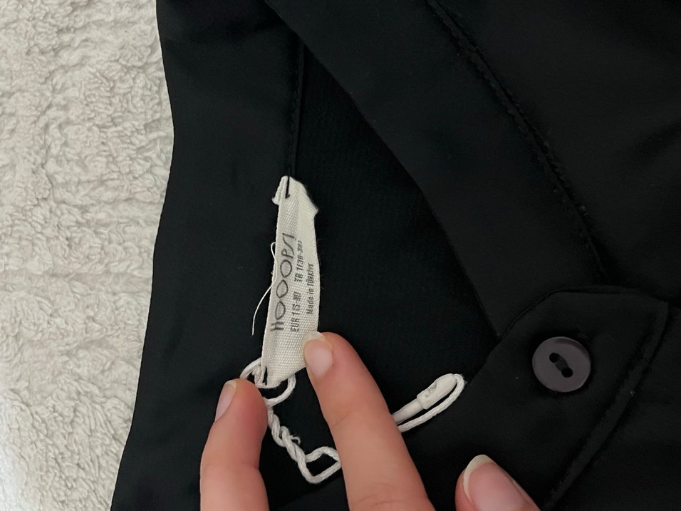 Hooops saten gömlek - Görsel 3