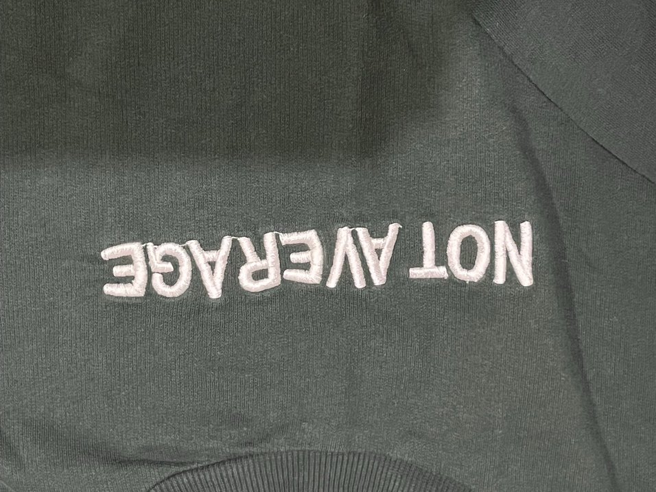 h&m zümrüt yeşili penye üst - Görsel 2