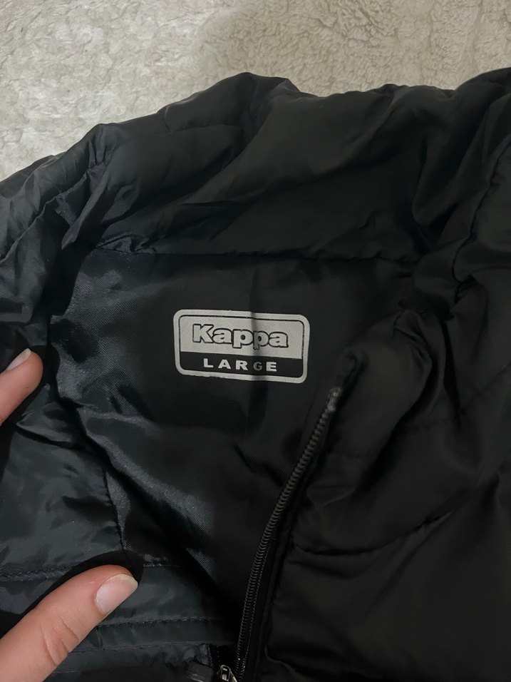 Kappa Siyah Şişme Yelek - Görsel 2