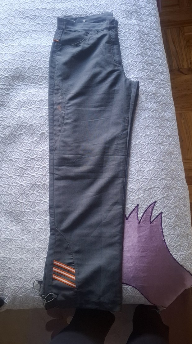 kadin gri parasut kumas beden degisikligi. - Görsel 3