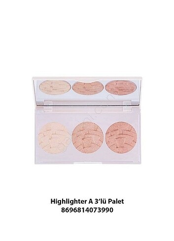 Diğer GABRINI HIGHLIGHTER SET A 3'LÜ 