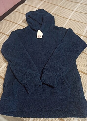 oversize sweatshirt peluş 