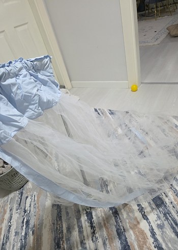 Beyaz Bebek beşik seti - Görsel 3