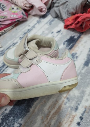 Kız Çocuk Çok Renkli Bağcıksız Spor Ayakkabı - Görsel 3