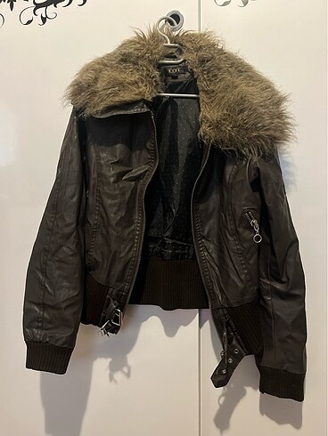 Bershka Deri ceket
