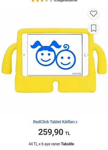 Silikon tablet kılıfı 