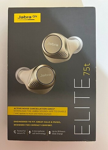 Orjinal jabra Elite 75 t özel renk 