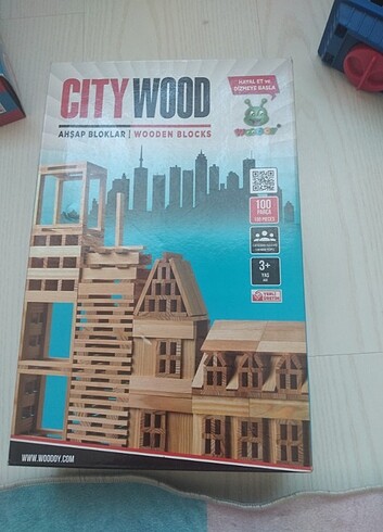 City Wood ahşap puzzle