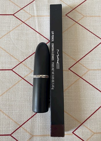 MAC Bordo Ruj ve Dudak Kalemi