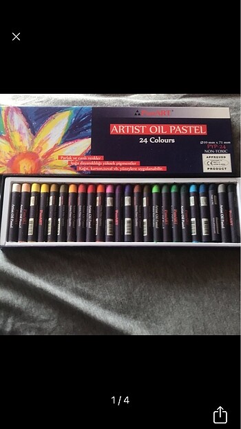 ponart yağlı pastel boya