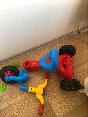 Beden kırmızı Renk Bebek bisikleti