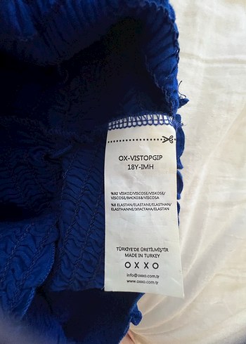 Lacivert yumuşak dokulu Kadın bluz - Görsel 2