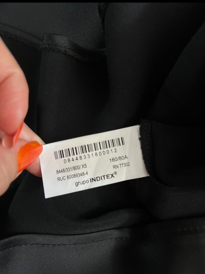 Siyah Saten Askılı Kadın Elbise - Görsel 5