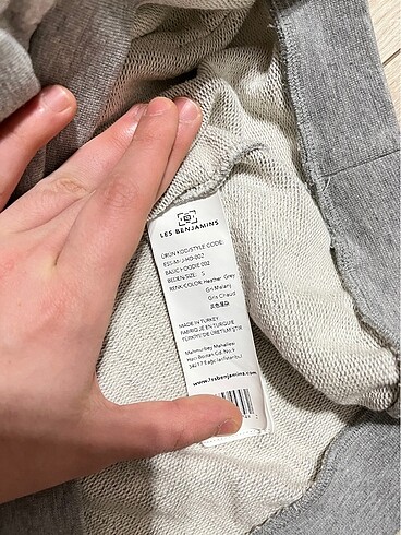 s Beden gri Renk Les Benjamins Sweatshirt