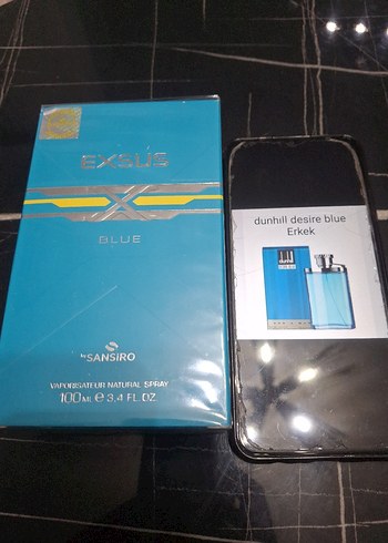 Sansiro Exsüs Blue Erkek Parfüm 100 ml