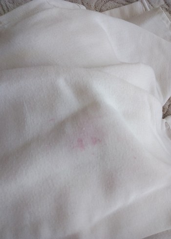 Dantel İşlemeli kız çocuk Uzun Kollu Beyaz Bluz - Görsel 5