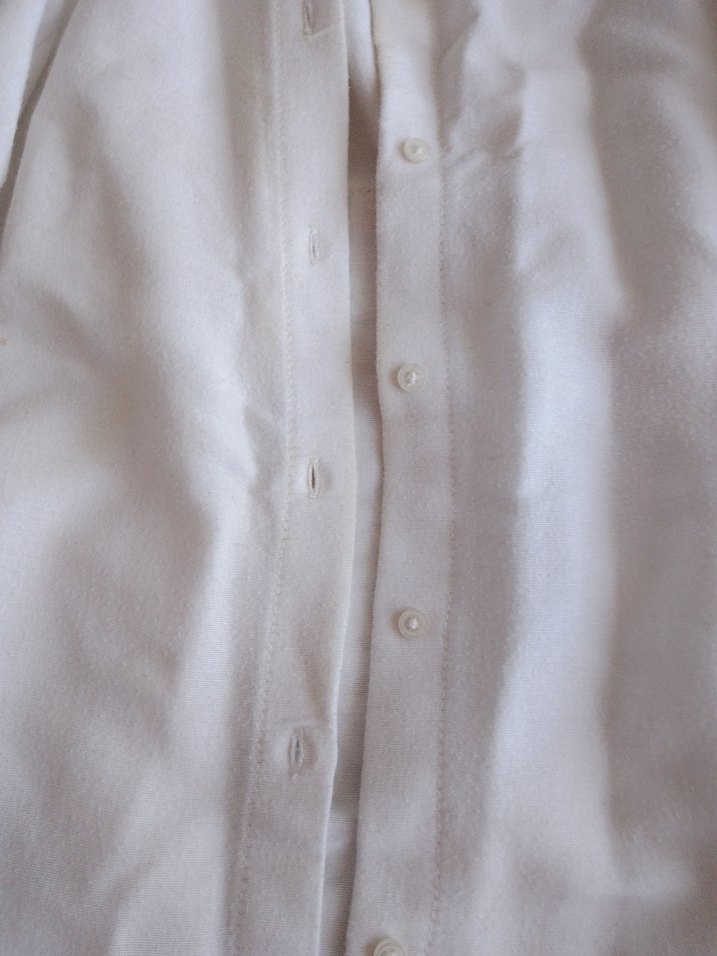 Dantel İşlemeli kız çocuk Uzun Kollu Beyaz Bluz - Görsel 4