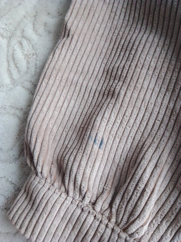 Bej Düğmeli çocuk elbise - Görsel 3