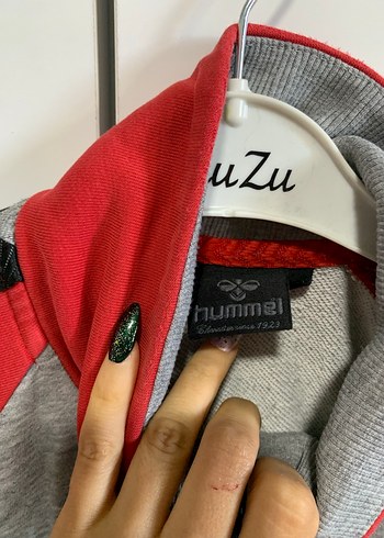 Erkek Çocuk Kırmızı Fermuarlı Sweatshirt - Görsel 6