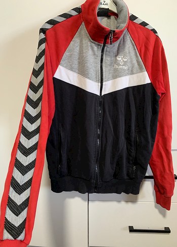 Erkek Çocuk Kırmızı Fermuarlı Sweatshirt - Görsel 3