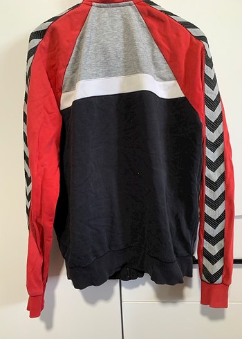 Erkek Çocuk Kırmızı Fermuarlı Sweatshirt - Görsel 4