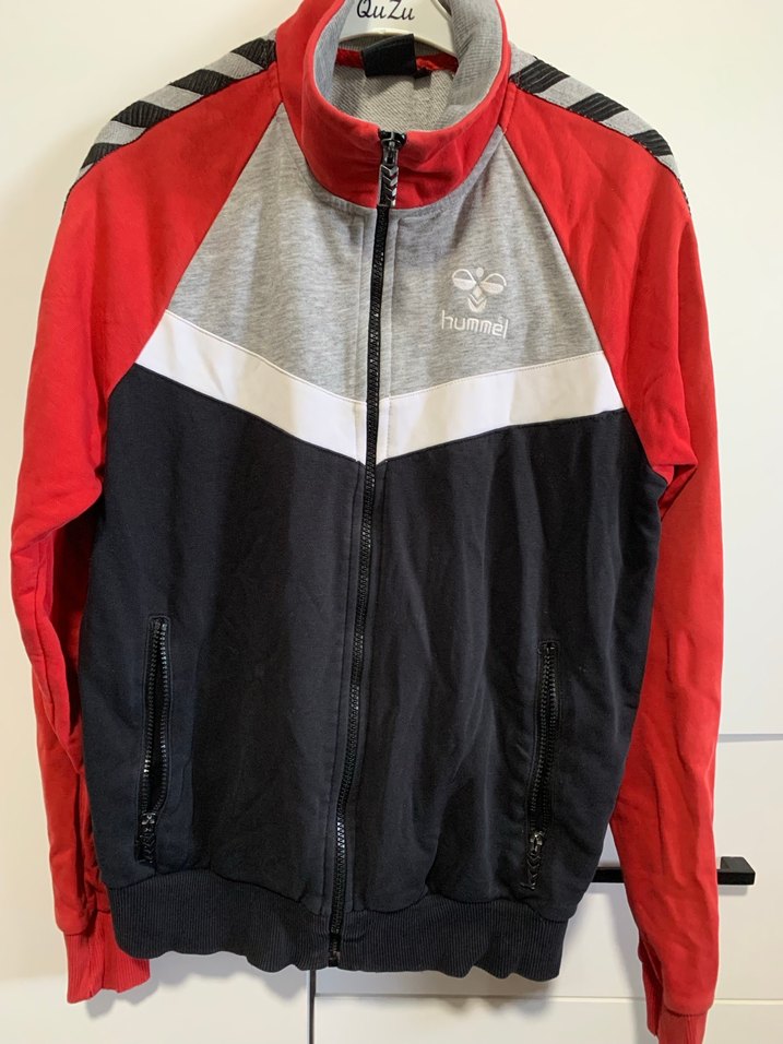 Erkek Çocuk Kırmızı Fermuarlı Sweatshirt - Görsel 2