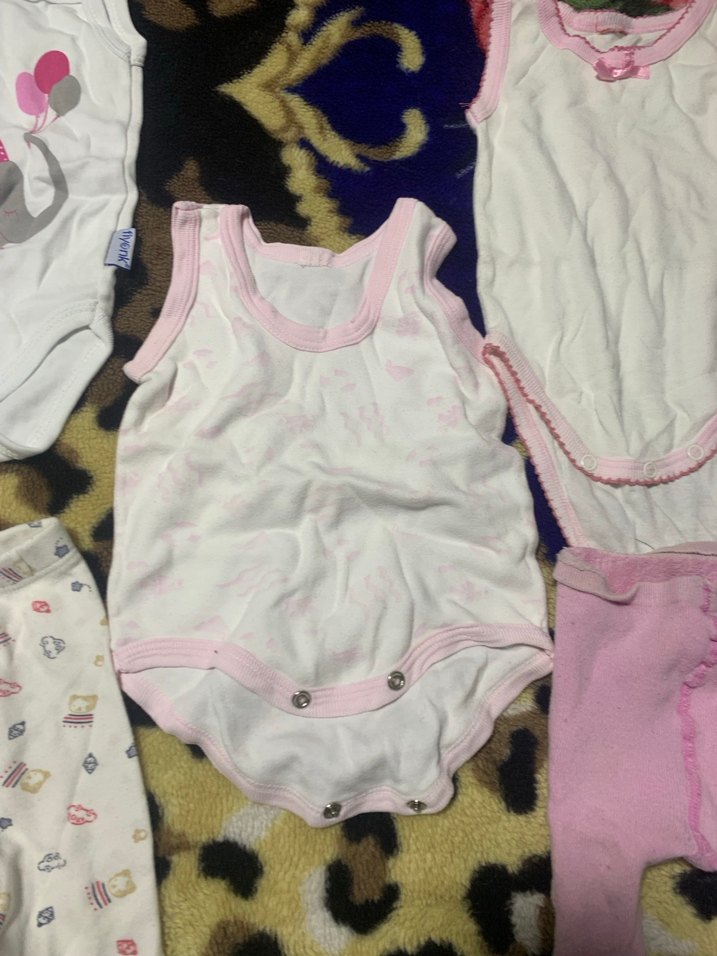 Dantel Detaylı Pembe Askısız Bebek Body - Görsel 3