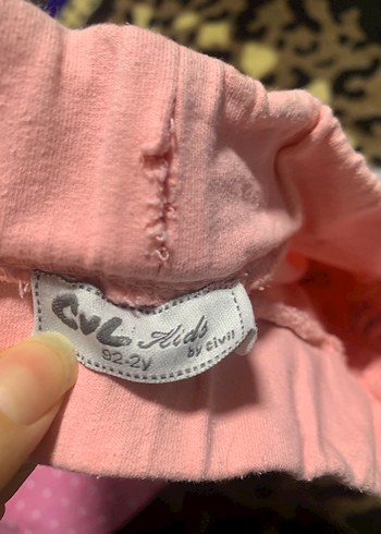 Renkli Kız Çocuk Rahat Şortlar - Görsel 6