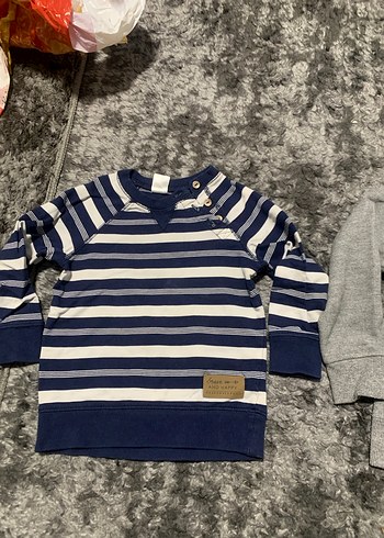 Gri Erkek Çocuk Sweatshirt - Görsel 3