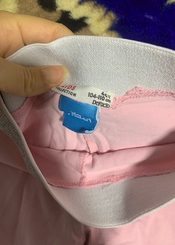 Kız Çocuk Pembe Elsa Baskılı Tayt - Görsel 3