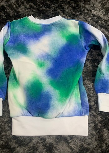 Erkek Çocuk Renkli Batik Sweatshirt - Görsel 4