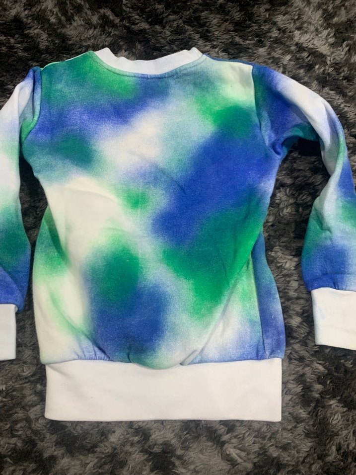 Erkek Çocuk Renkli Batik Sweatshirt - Görsel 4