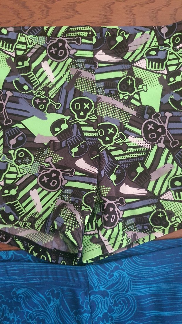 Erkek Çocuk Renkli Baskılı ve Mavi Mayo - Görsel 3