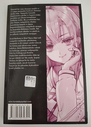 seraph of the end : kıyamet meleği manga