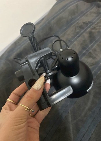 Siyah Profesyonel Masa Lambası - Görsel 3