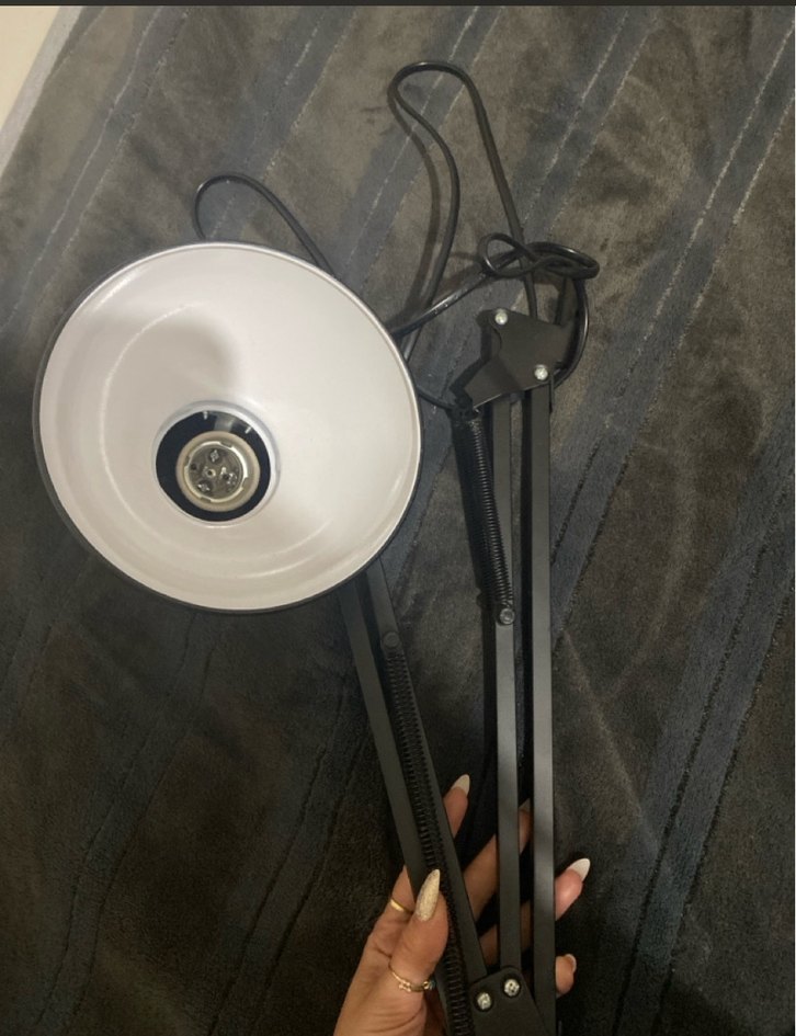 Siyah Profesyonel Masa Lambası - Görsel 2