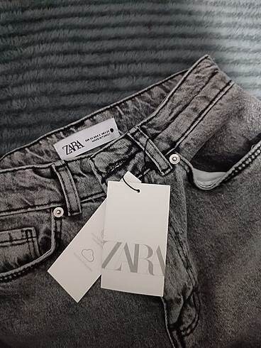 34 Beden gri Renk Zara kot pantolon