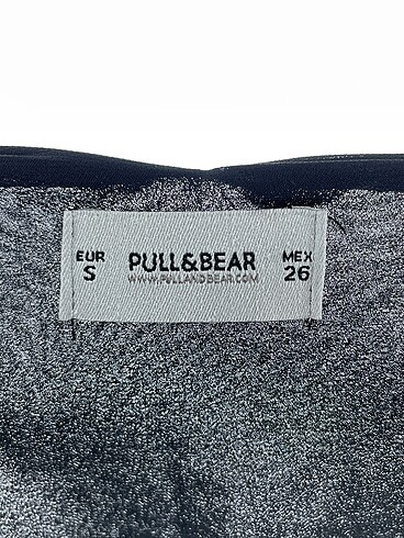 s Beden siyah Renk Pull and Bear Bluz %70 İndirimli.