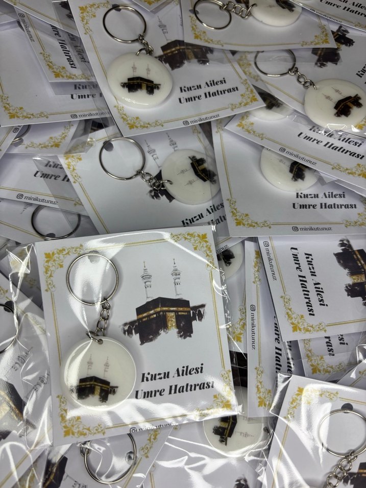 Umre hatırası anahtwrlık - Görsel 2
